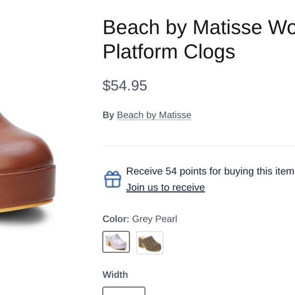The Beach by Matisse Jayde Platform Clog - Picture 6 of 6